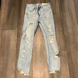 American Eagle High Rise Crop Jegging